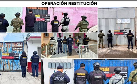 ¡Golpe al despojo en Edomex! Maxi-operativo "Restitución" recupera inmuebles robados