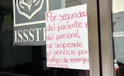¡Otra vez a oscuras! Apagón en Clínica del ISSSTE Satélite deja a pacientes sin citas ni medicinas