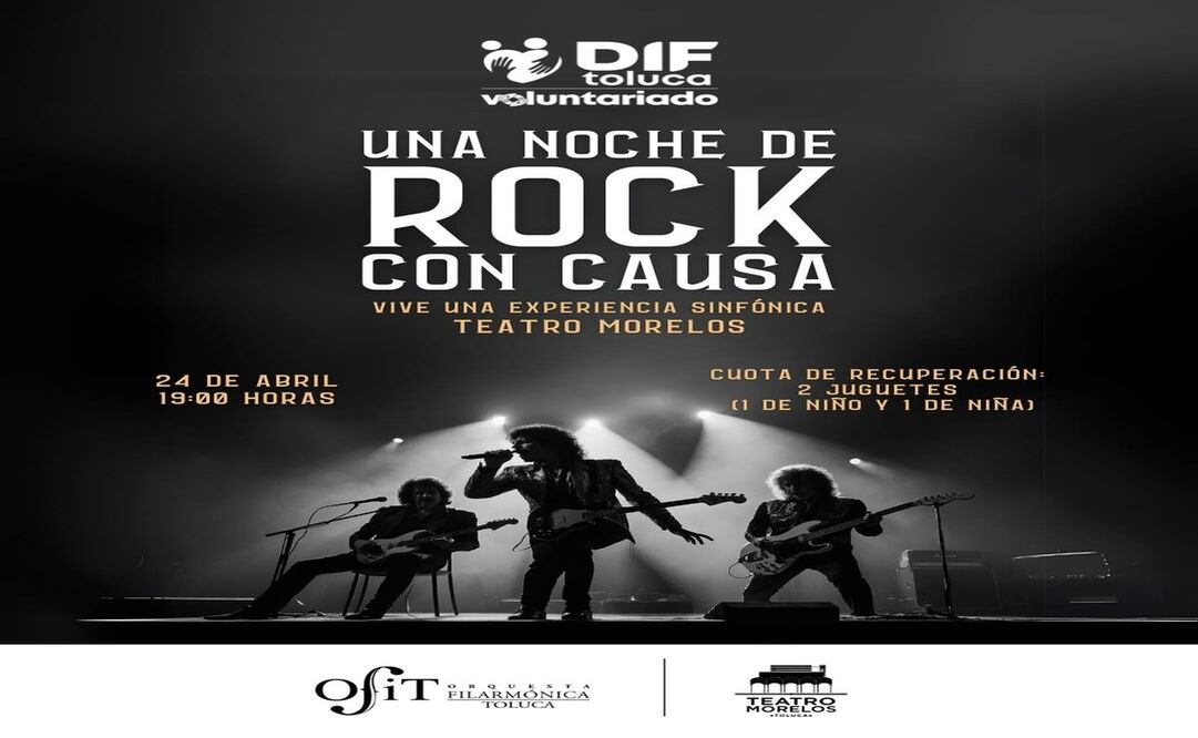 Se realizará el concierto Una noche de Rock con Causa / Foto: Especial