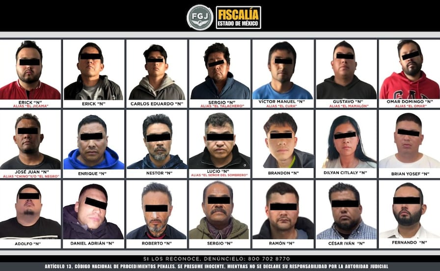 En la mira, 110 elementos de la Fiscalía mexiquense por presuntas conductas delictivas