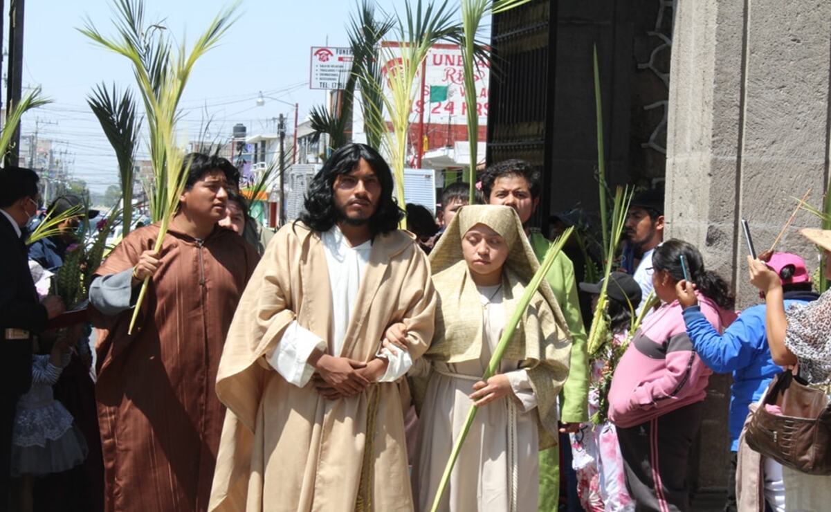 El Domingo de Ramos recuerda la entrada triunfal de Jesús de Nazaret a Jerusalén. / Foto: Karen Aldama