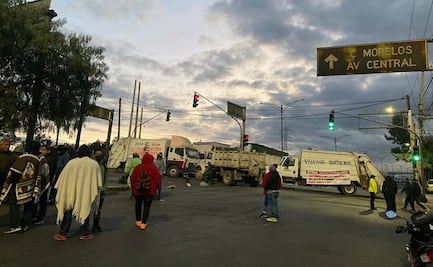 24 horas de bloqueos en Ecatepec: Trabajadores de Agua y Saneamiento exigen pagos salariales
