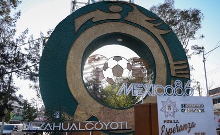 Monumento México 86: un emblema del tiempo en Nezahualcóyotl