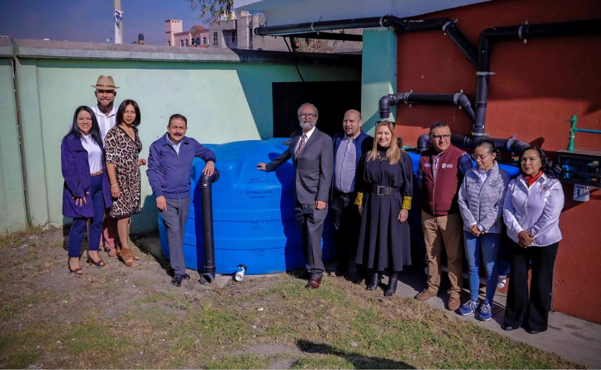 ¡San Mateo Atenco revoluciona el agua! Escuelas capturan lluvia y lideran el cambio