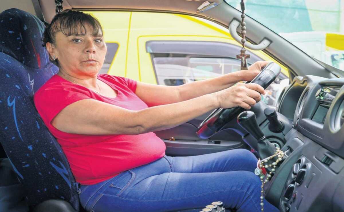 Nadia a logrado su independencia laboral y económica, gracias al programa Mujeres al Volante. Foto: Luis Camacho / El Universal Estado de México