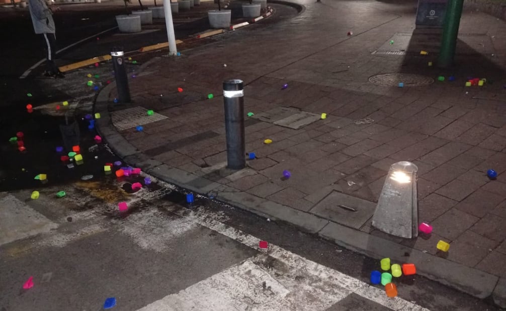 Así lucen los espacios públicos de Toluca tras las labores de limpieza exprés del gobierno municipal. Foto Especial