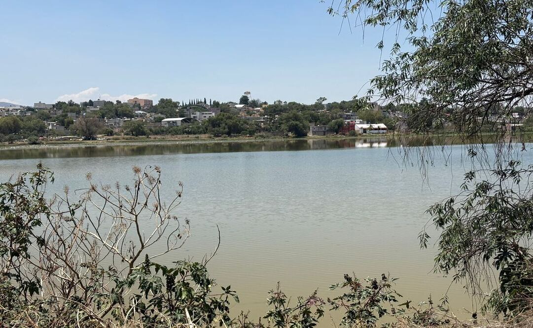 En la Laguna La Piedad se descargan 150
litros por segundo de aguas negras y desechos sanitarios. Foto: Arturo Contreras / El Universal Estado de México