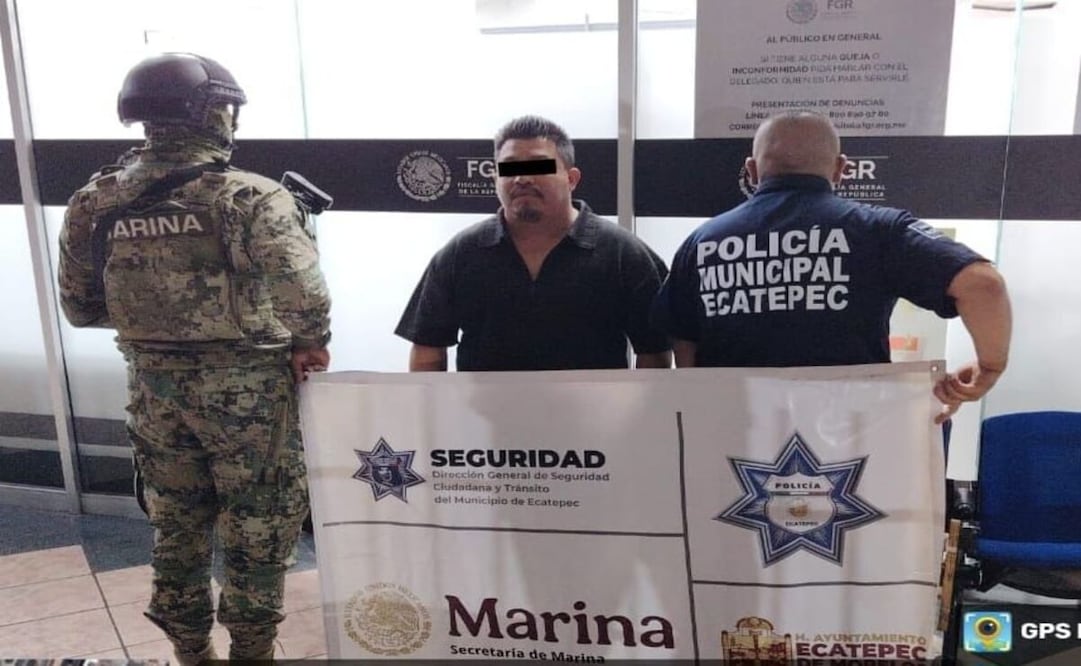 Miguel Ernesto, alias “El Maiky”, quien se identificó como integrante de un sindicato / Foto Especial