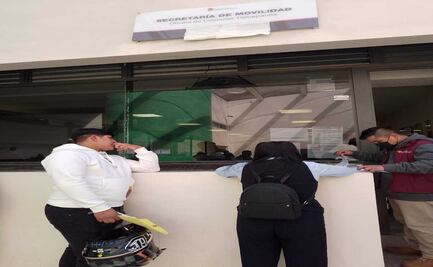 Motociclistas de Tlalnepantla afectados por cancelación de citas para certificación y obtención de licencias