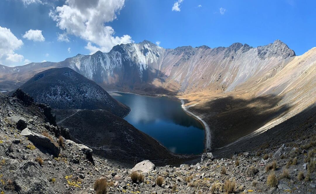 El Operativo Invernal tiene como objetivo salvaguardar a los visitantes y senderistas en el Nevado de Toluca. Foto: Especial