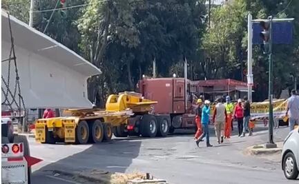 Naucalpan: Vecinos bloquean paso de tráileres para frenar la construcción de Macrolibramiento