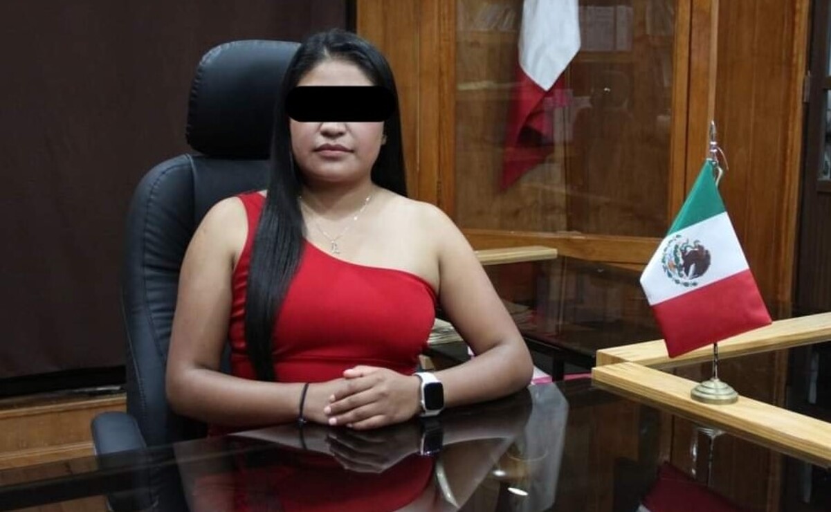 La presidenta municipal de Amanalco de Becerra, María Elena “N” fue detenida / Foto Especial