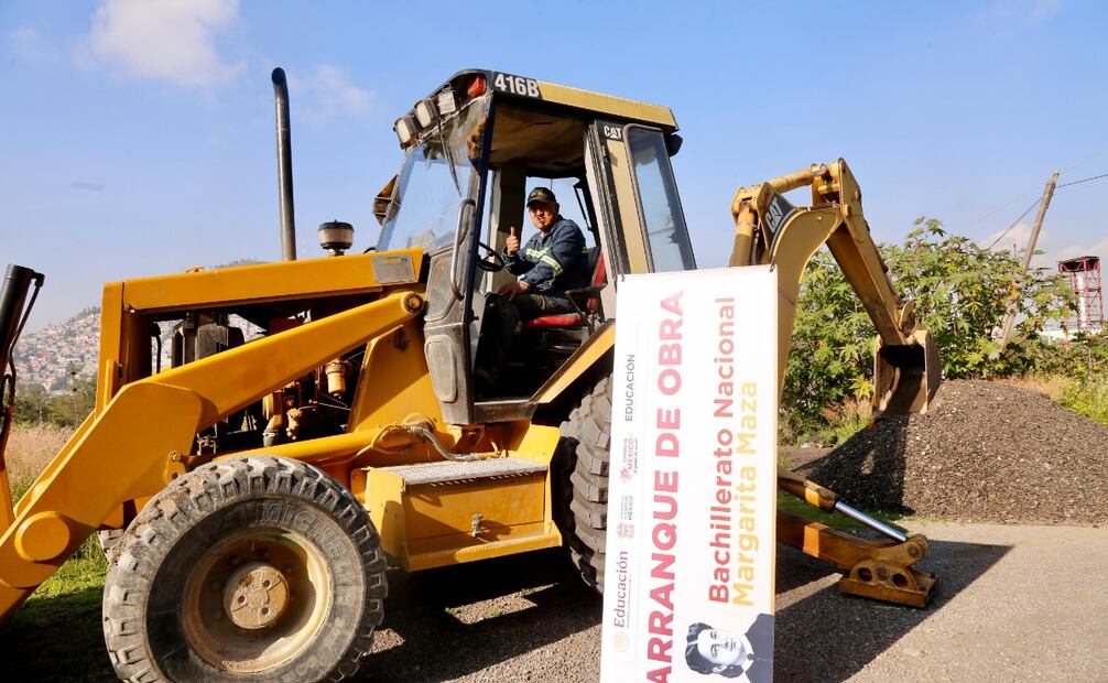 inicia la construcción de dos bachilleratos que beneficiarán al poniente y oriente de Tlalnepantla. Foto Especial