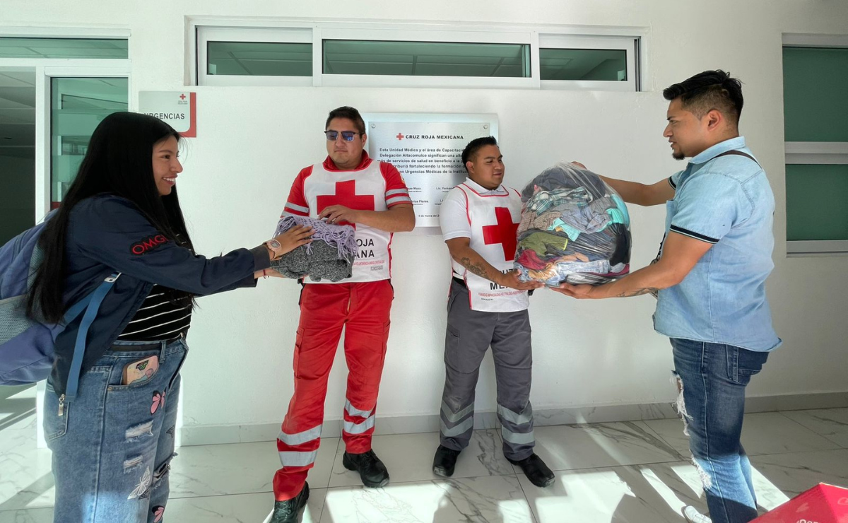 Llegan los primeros juguetes para la colecta de la Cruz Roja en Atlacomulco Foto: Michelle Sánchez