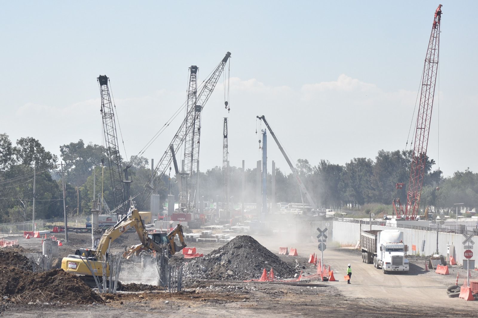 Intervenciones en Periférico Oriente pretenden reducir encharcamientos y mejorar la fluidez vehicular en la zona / Foto especial