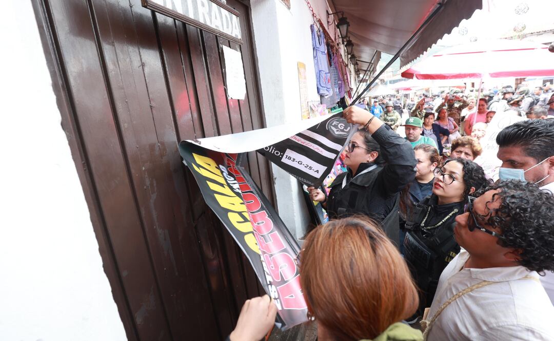 La carnicería "El Gallito" en Sultepec, en el centro de un conflicto. Sus dueños y vecinos exigen la liberación de Antonio, mientras Texcaltitlán también se rebela contra las incautaciones. Foto: Alejandro Vargas