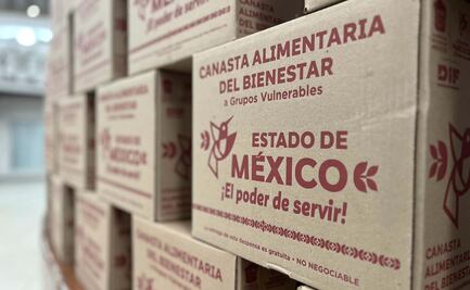 ¿Cómo puedo recibir una canasta alimentaria en Edomex?