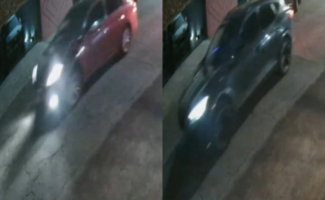 Video vecinal captó el momento en que delincuentes armados huyen tras robar un vehículo en Cuautitlán Izcalli Foto: Especial