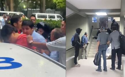 Guardia Municipal de Naucalpan ingresa a FES Acatlán para detener a un joven y provoca enfrentamiento