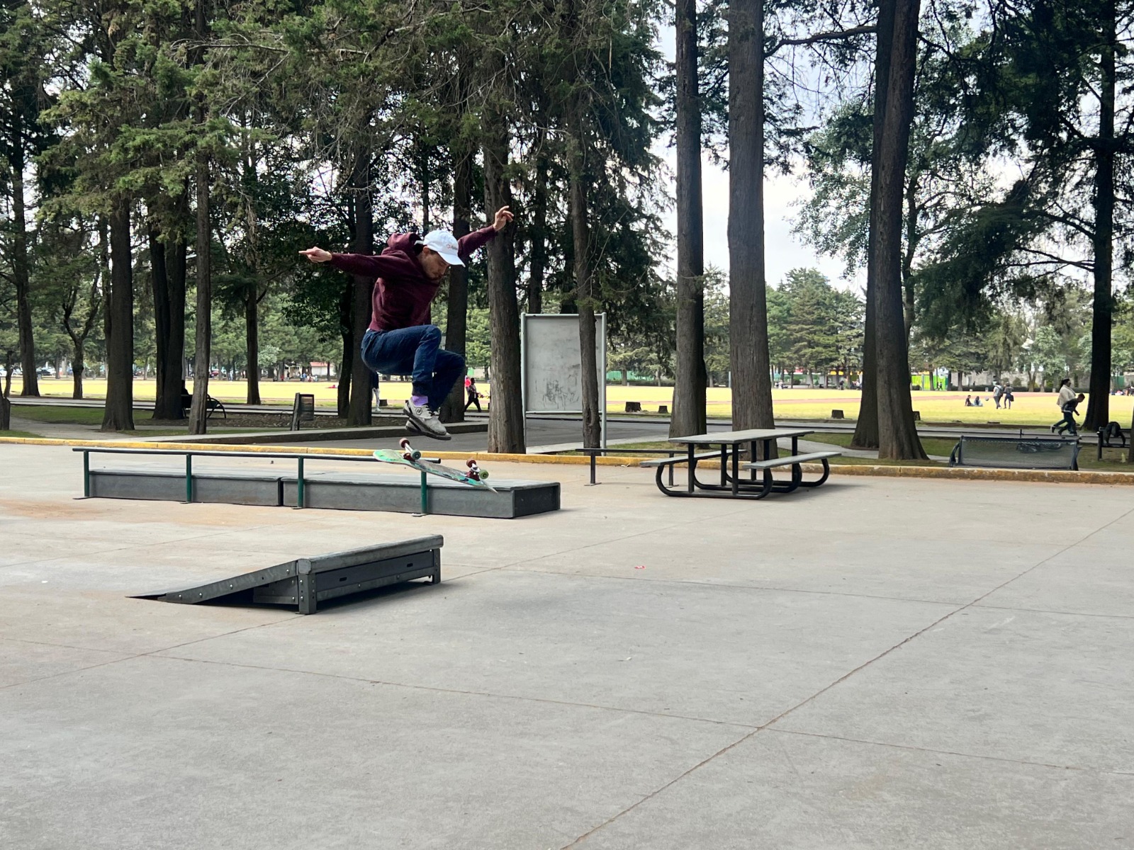 Jesús Abelardo ha participado en diversos concursos de skate en Toluca. Foto Alejandra Santillán