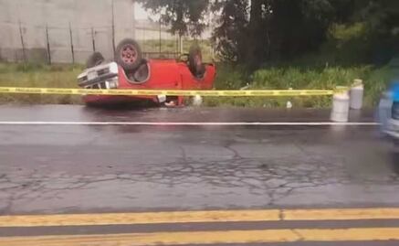Video: Muere un hombre tras volcadura en la carretera Toluca-Zitácuaro