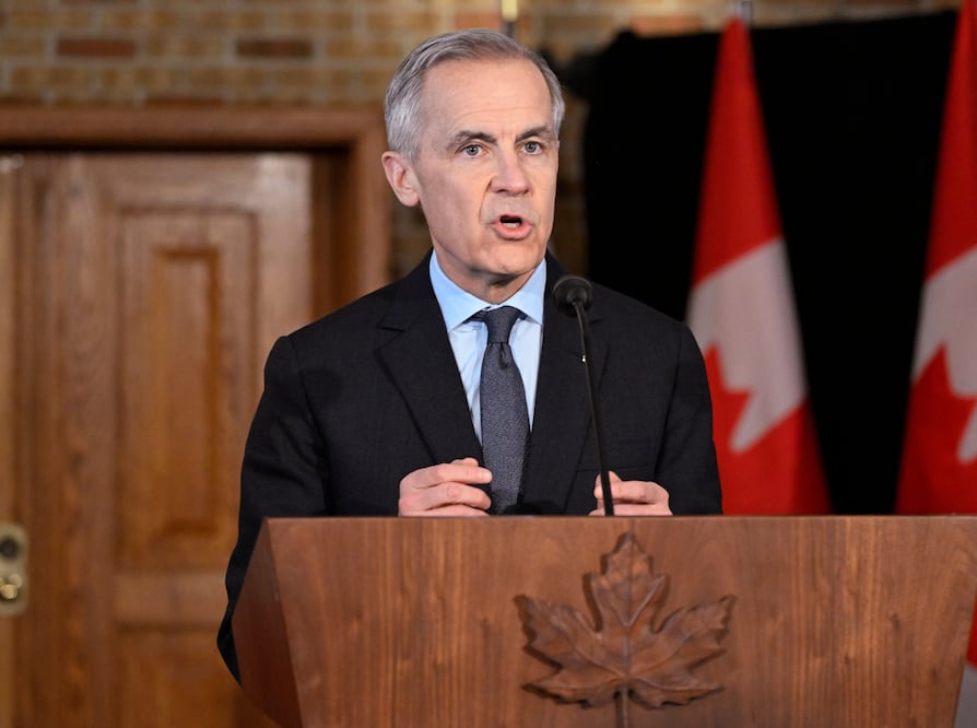 El primer ministro de Canadá, Mark Carney. Foto: AP