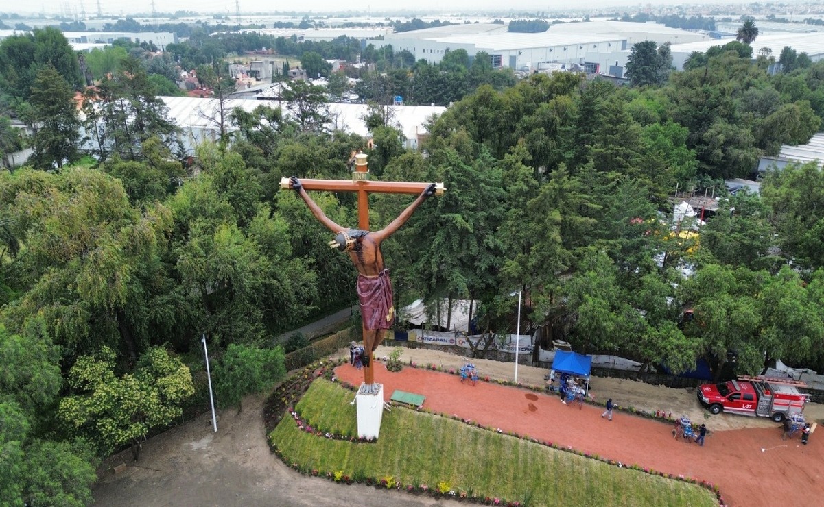 Reubican al Señor del Nicho para crear un nuevo corredor económico-religioso en Tepotzotlán