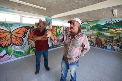 Abandona Mariposa Monarca parajes de Donato Guerra 