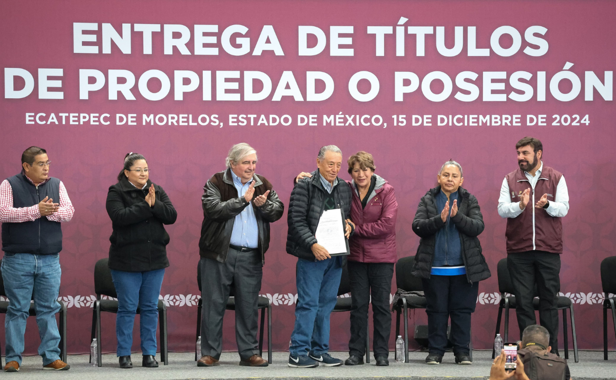 Ecatepec transforma vidas: Miles de familias construyen un futuro más seguro con sus escrituras Foto: Luis Camacho