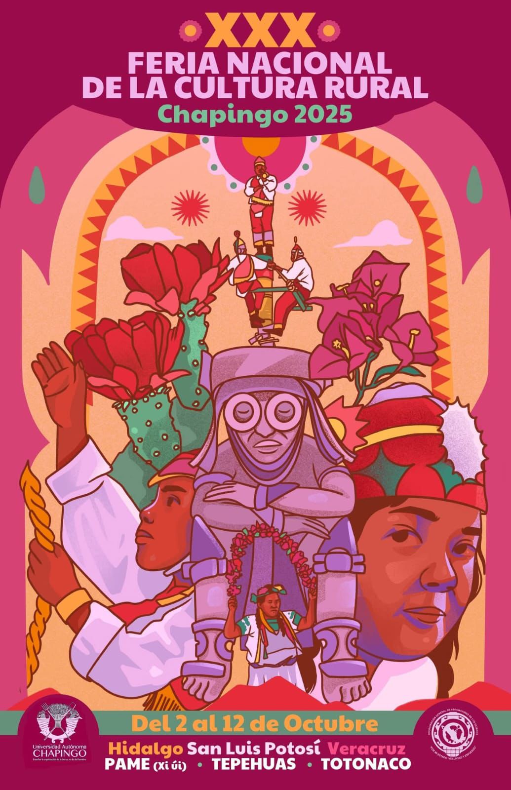 Texcoco, Méx.-Del 2 al 12 de octubre se realizará la trigésima edición de la Feria Nacional de la Cultura Rural (FNCR) en la Universidad Autónoma Chapingo (UACh)