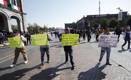 Barberos del Valle de Toluca se manifiestan contra Operativo Atarraya