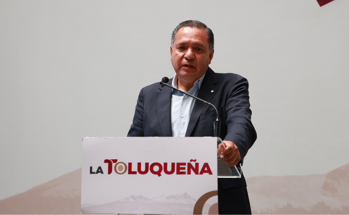 Ricardo Moreno, alcalde de Toluca, revela públicamente su salario y gastos personales. Foto: Alejandro Vargas