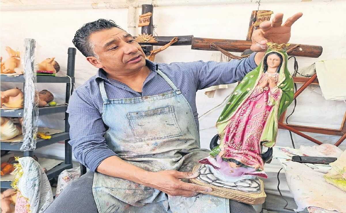 Pinceladas de fe: El arte de restaurar imágenes religiosas