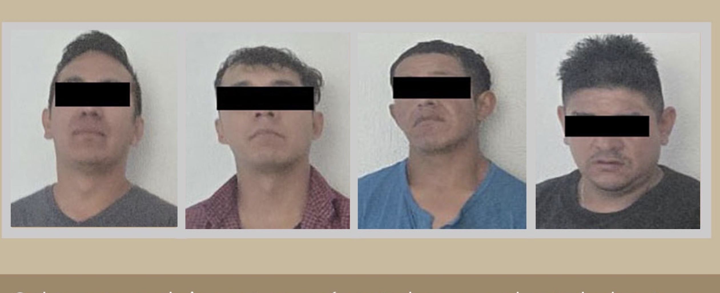 Detenidos por robo de camión de carga / Foto Especial
