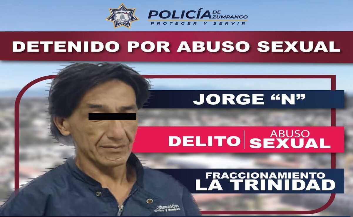 La FGJEM abrió una carpeta de investigación contra Jorge "N" por su probable participación en el delito de abuso sexual. Foto: Especial