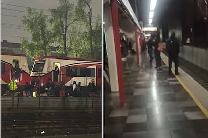 Video: Falla eléctrica en el Tren Suburbano deja a pasajeros varados