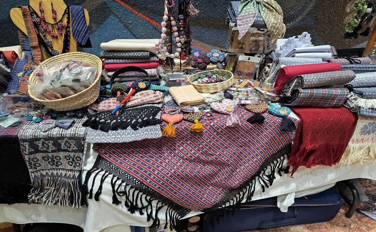 El rebozo es una pieza textil única, creada principalmente en Tenancingo. Foto: Arturo Hernández / El Universal Edomex