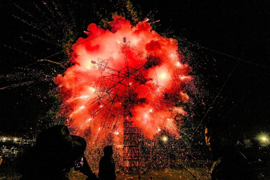 Equipos de Colombia, Italia y Estados Unidos competirán el 14 de marzo en el prestigioso Concurso Internacional de Piromusicales. Foto Especial