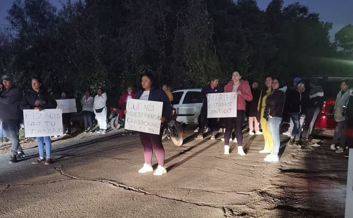 Bloquean carretera en Teotihuacán por desaparición de adolescente