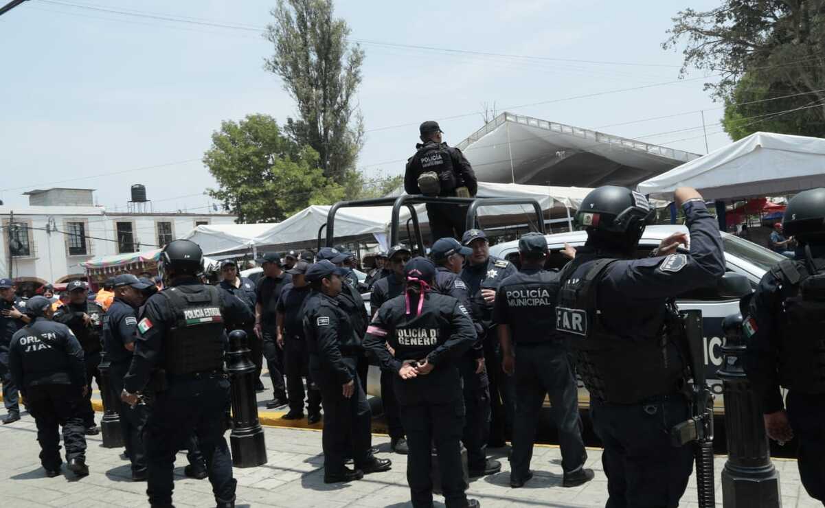 El Operativo “Días Santos Seguros” incluye recorridos estratégicos y presencia permanente de elementos de seguridad. Foto: Especial