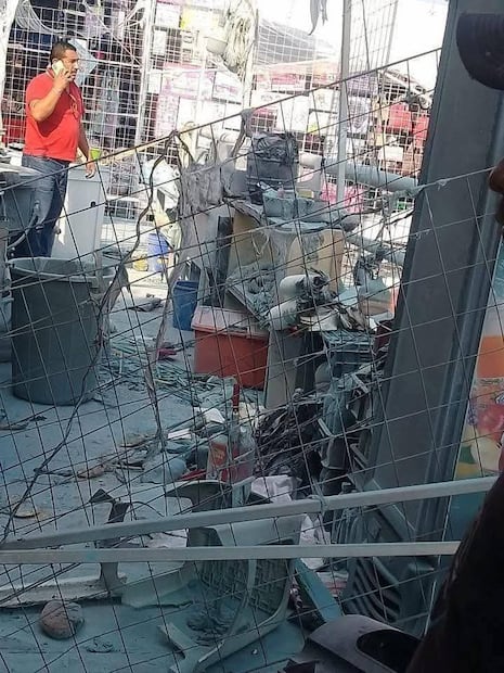 De acuerdo con información oficial, la explosión se originó en un puesto de alimentos y dejó un saldo preliminar de 11 personas lesionadas.  Foto: especial