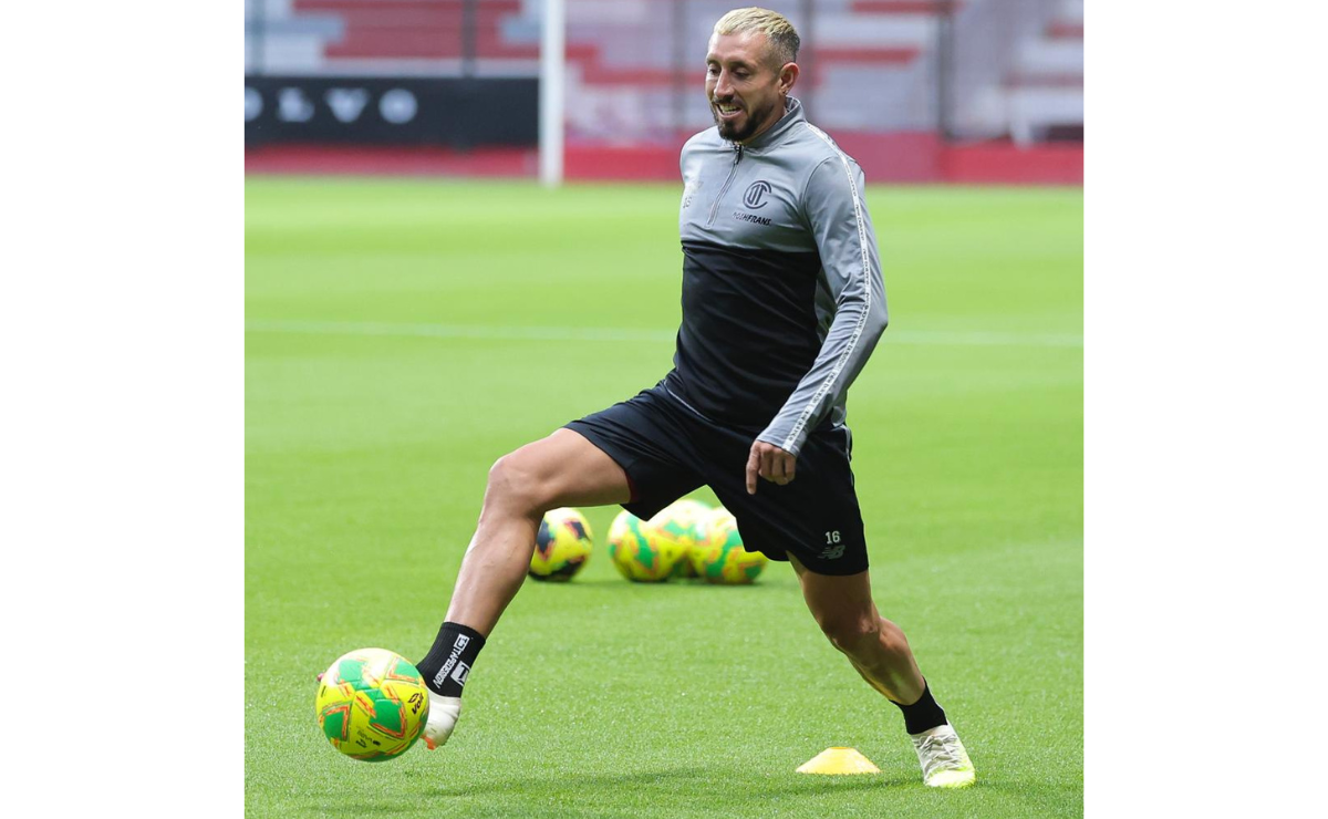 La experiencia de Héctor Herrera será fundamental para las aspiraciones del Toluca en la semifinal ante Tigres. Foto: Especial