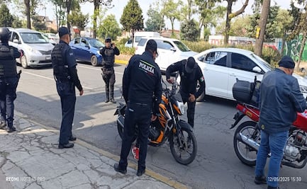 Toluca intensifica revisión de motos y transporte público por seguridad