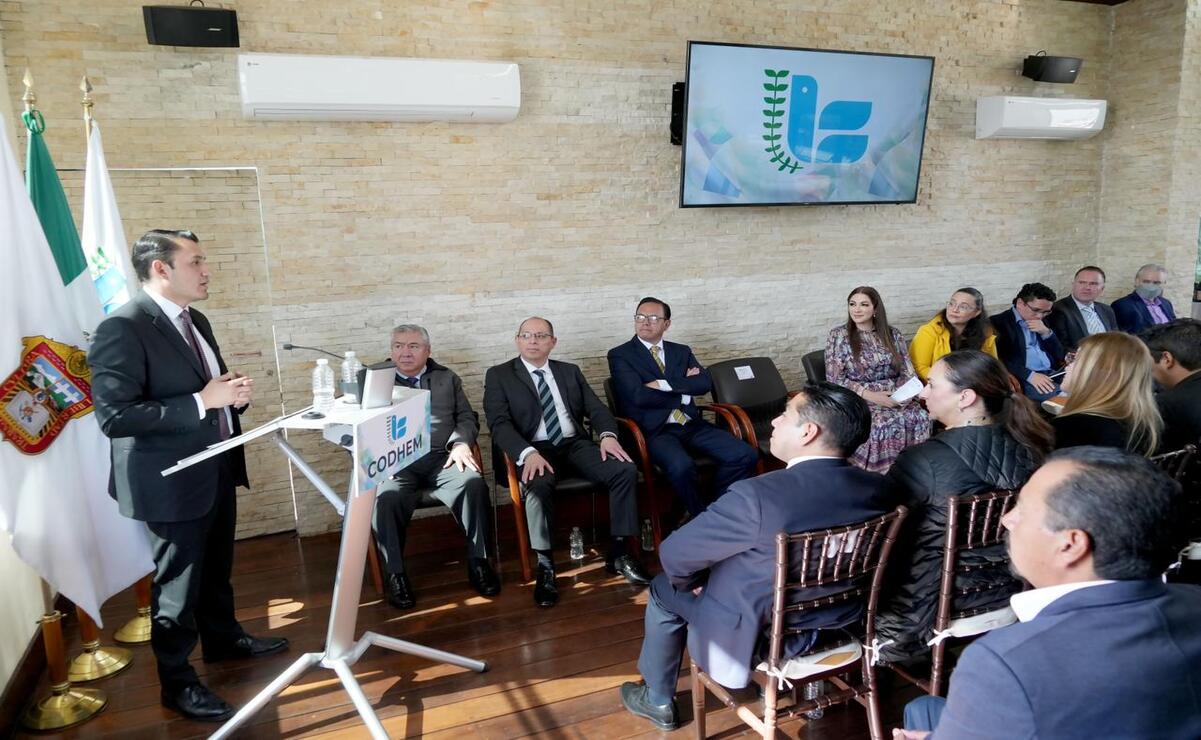 Millán Vargas agradeció el recibimiento y compromiso institucional de todas las áreas de la CODHEM. Foto: Especial
