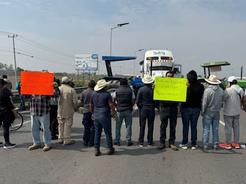 Ejidatarios de Tonanitla bloquean accesos al AIFA; exigen solución a conflicto territorial