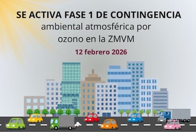Contingencia Ambiental Fase 1: ¿Qué autos no circulan este viernes 13 de febrero en el Valle de México?