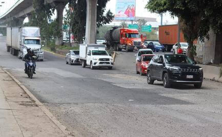 Bachean el Periférico Norte en Izcalli para agilizar el tráfico y acabar con los embotellamientos