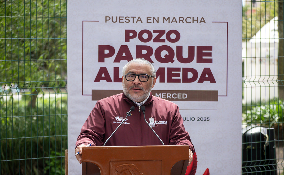 En la inauguración de dicho pozo estuvo presente Horacio Duarte Olivares / Foto: Especial