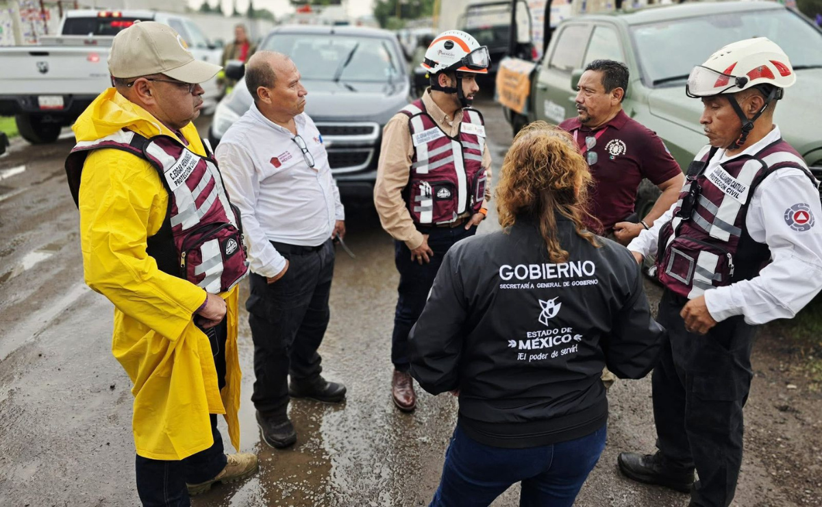 Tultepec: Puesto de mando y helicóptero relámpagos desplegados en La Saucera tras explosión