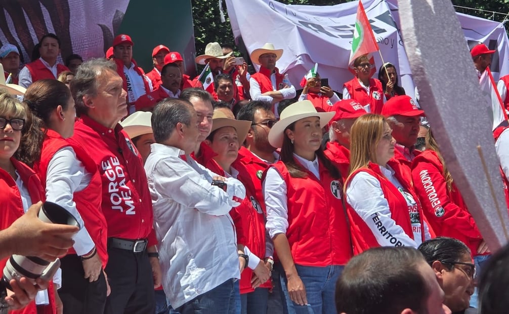 Figuras políticas como Melissa Vargas, Denisse Ugalde y Alfredo Quiroz encabezan la nueva red de defensores territoriales del PRI Foto Alma Rodríguez / El Universal